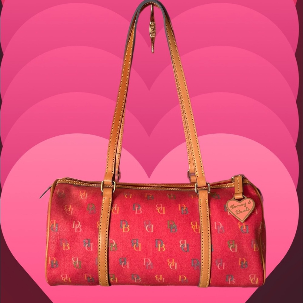 Dooney & Bourke Hot Pink Barrel Purse